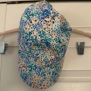 JCrew Floral baseball hat